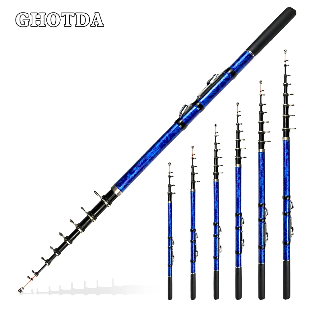 Fishing Rod Surf - GHOTDA Mini Rock Câu Di Động