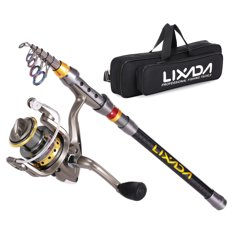 Lixada Telescopic Fishing Rod  - đánh giá và giá Fishing Rod Surf