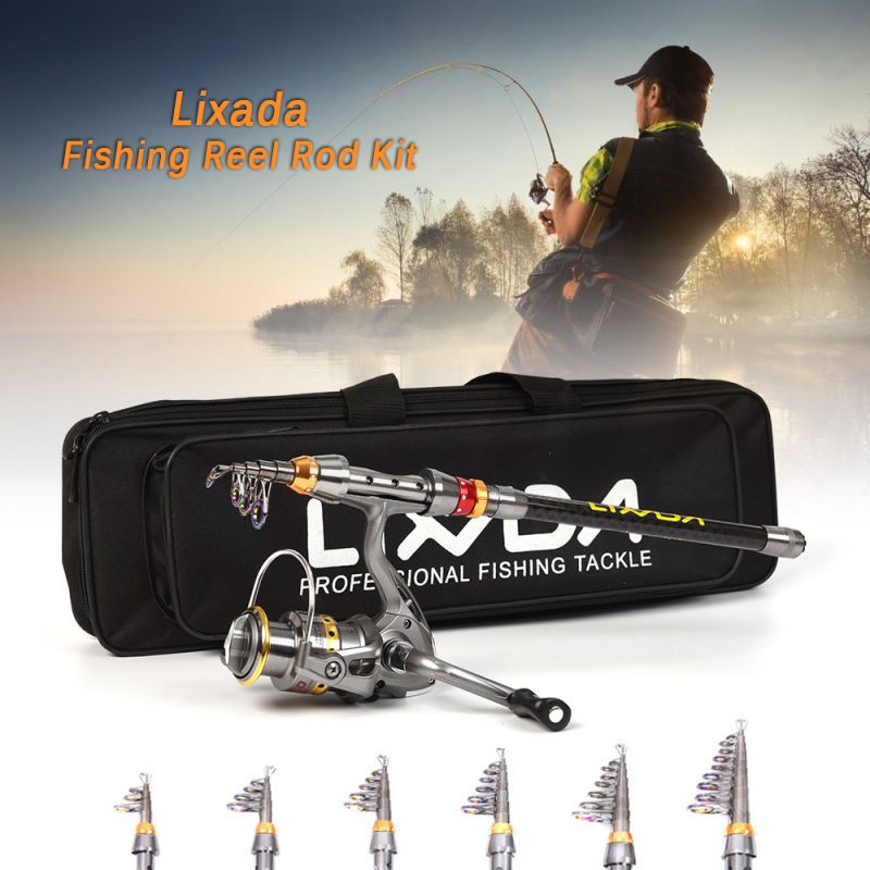 Lixada Telescopic Fishing Rod  - đánh giá và giá Fishing Rod Surf
