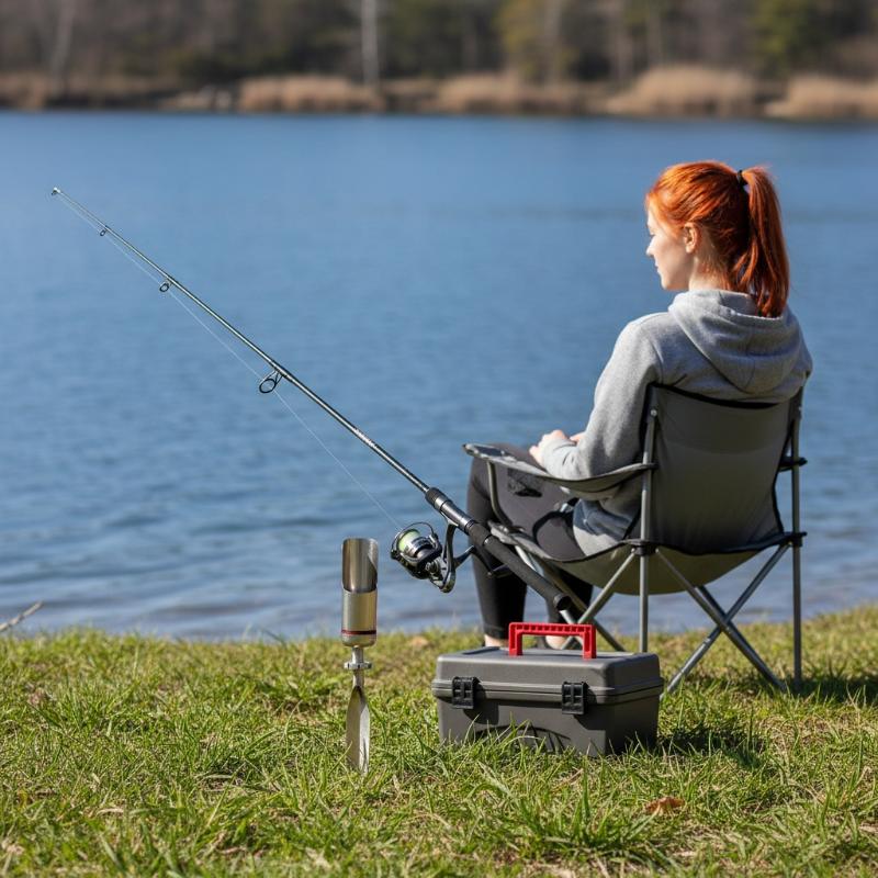 Universal Stainless Steel Fish - đánh giá và giá Fishing Rod Spinning