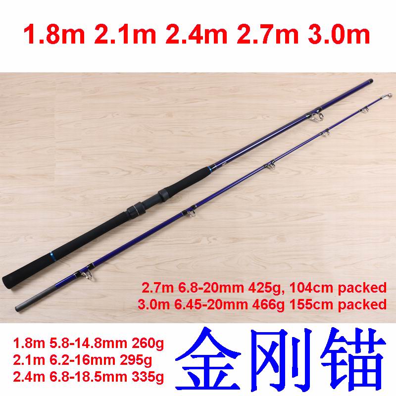 ZZ85 Sunboen Maogan 1.8m 2.1m  - đánh giá và giá Fishing Rod Surf